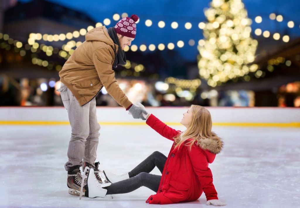 ¡A patinar sobre hielo, pero con mucha precaución!
