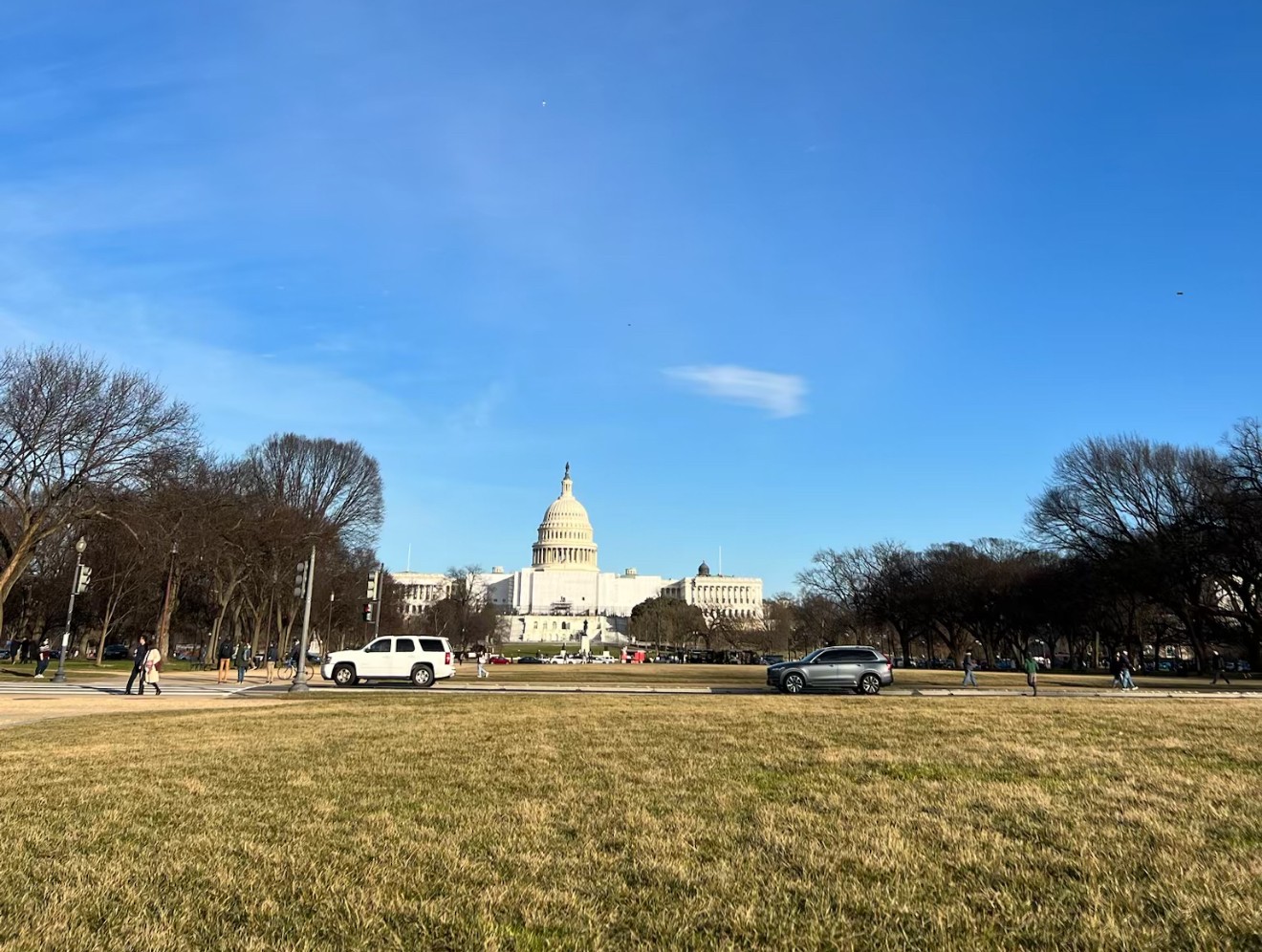 Washington D. C. vive su mañana más fría de la temporada