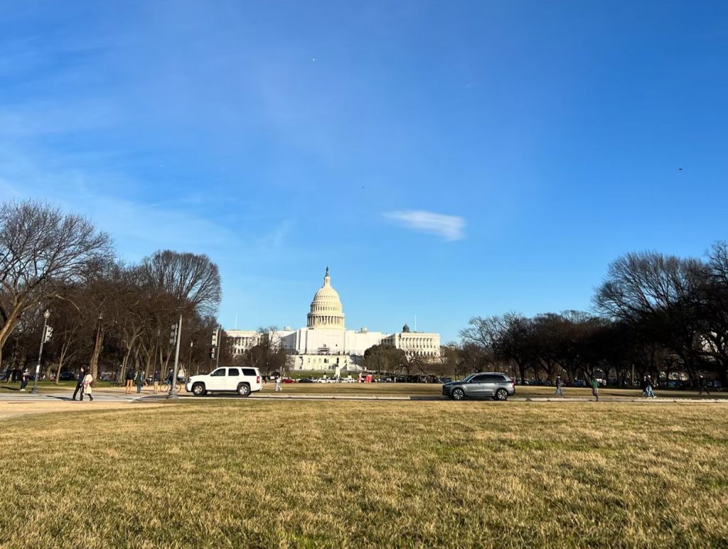 Washington D. C. vive su mañana más fría de la temporada