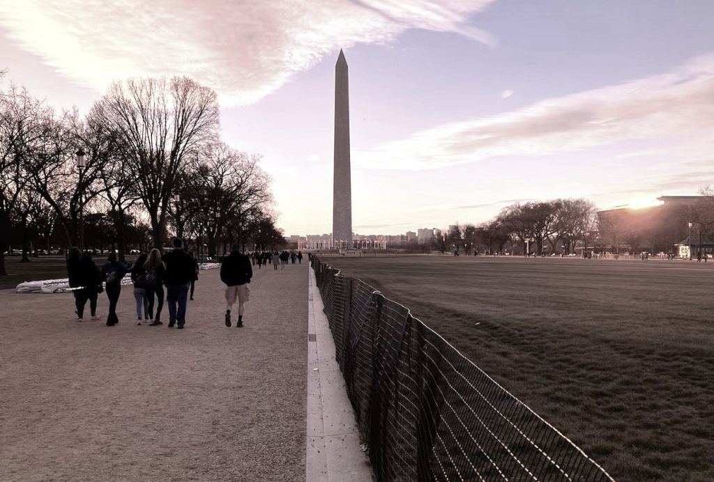 Miércoles gris en Washington y temperaturas bajas