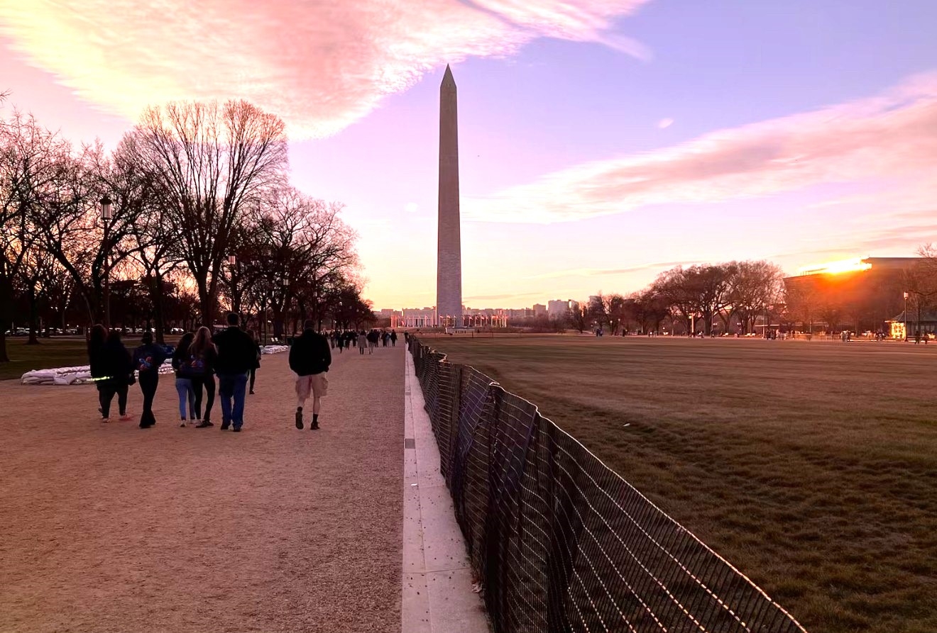 Miércoles gris en Washington y temperaturas bajas