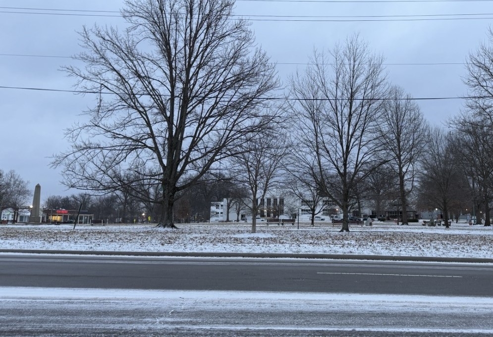 Nieve húmeda y ráfagas azotan el área de DC
